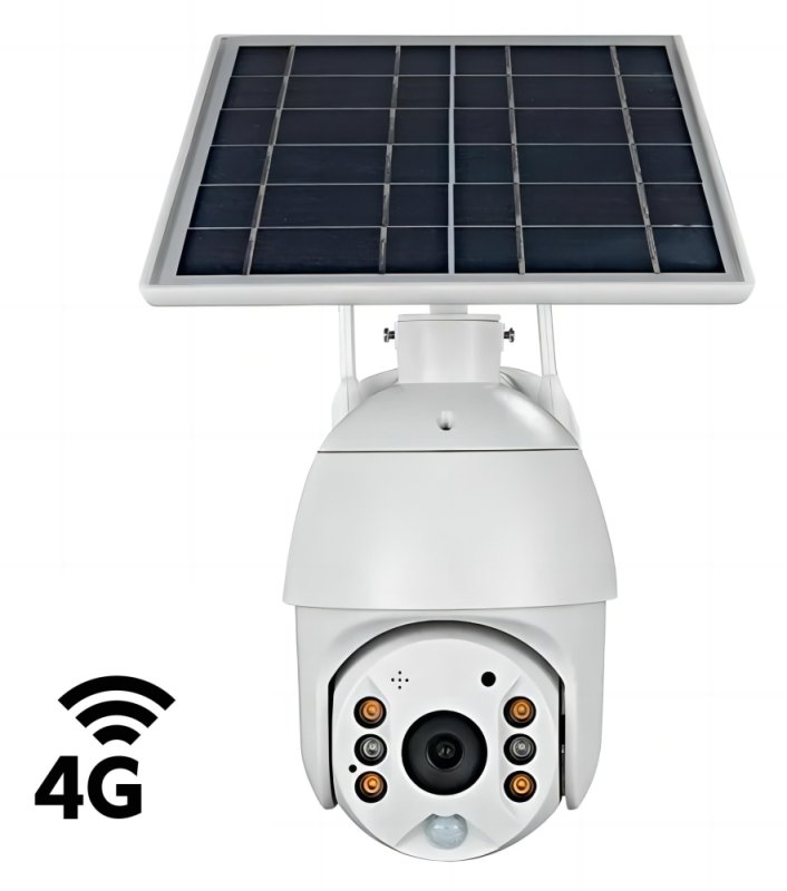 Solar PTZ drehbare 4G IP-Überwachungskamera Innotronik IUB-BC20-4G (4MP)