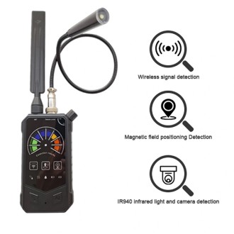 3-in-1 Multifunktionsdetektor für versteckte Kameras und Abhörgeräte
