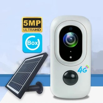 4G Solar FULL HD Überwachungskamera mit 5200 mAh Akku