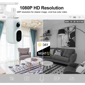 4G Solar FULL HD Überwachungskamera mit 5200 mAh Akku