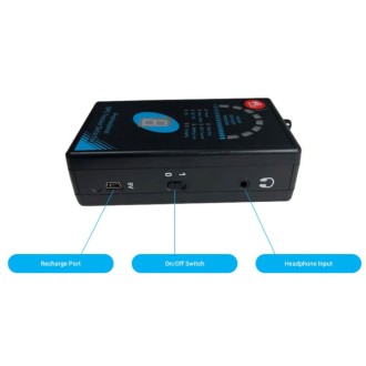 Professioneller Detektor für GPS-Tracker und versteckte magnetische Geräte