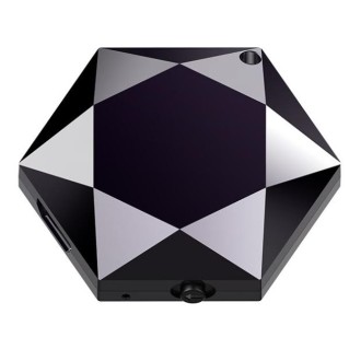 Mini-Diktiergerät, versteckt in einem Anhänger in Form eines Diamanten M6 8 GB