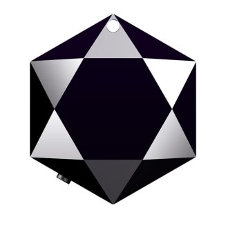 Mini-Diktiergerät, versteckt in einem Anhänger in Form eines Diamanten M6 8 GB