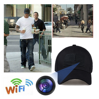 Basecap mit versteckter Full HD WiFi-Kamera