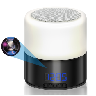 Wi-Fi-Kamera im Bluetooth-Lautsprecher mit Bewegungserkennung und Nachtlicht