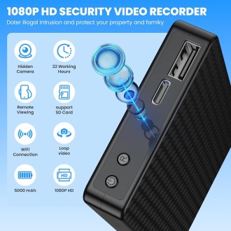 WiFi Full HD Kamera in einer Powerbank mit Bewegungserkennung