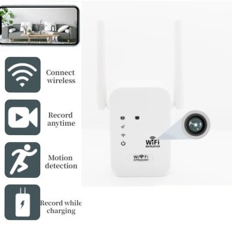 WiFi-Signalverstärker mit versteckter 4K-WiFi-Kamera