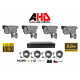 4 kanal Kamera Set 2Mpx 4AHD6