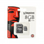 8 GB Kingston Micro SD (TF) Speicherkarte + Adapter