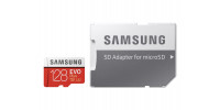 128 GB Speicher Micro SD Karte Samsung + SD Adapter, CLASS 10