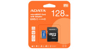 128 GB Micro-SD-Speicherkarte ADATA + SD-Adapter,CLASS 10